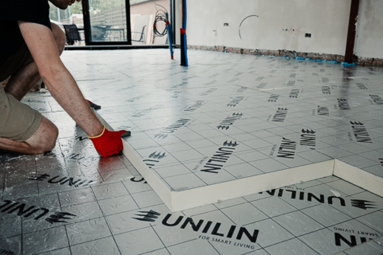 Gestapelde Unilin Isolatie Platen