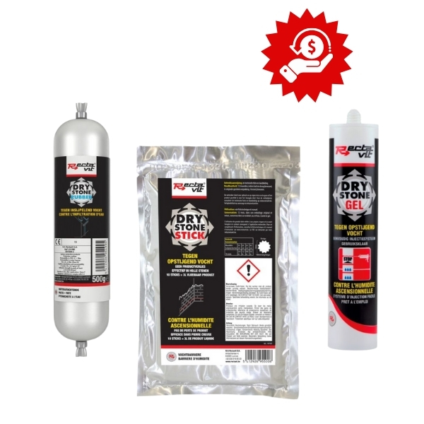 Rectavit Drystone Cashback €10 per €100