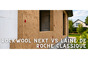 Quelle est la différence entre ROCKWOOL Next et laine de roche ordinaire ?