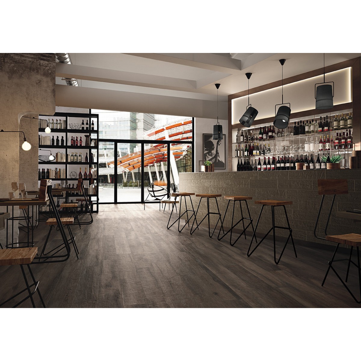 Imola Kuni Dark Brown 180x20cm online kopen | Bouwkampioen