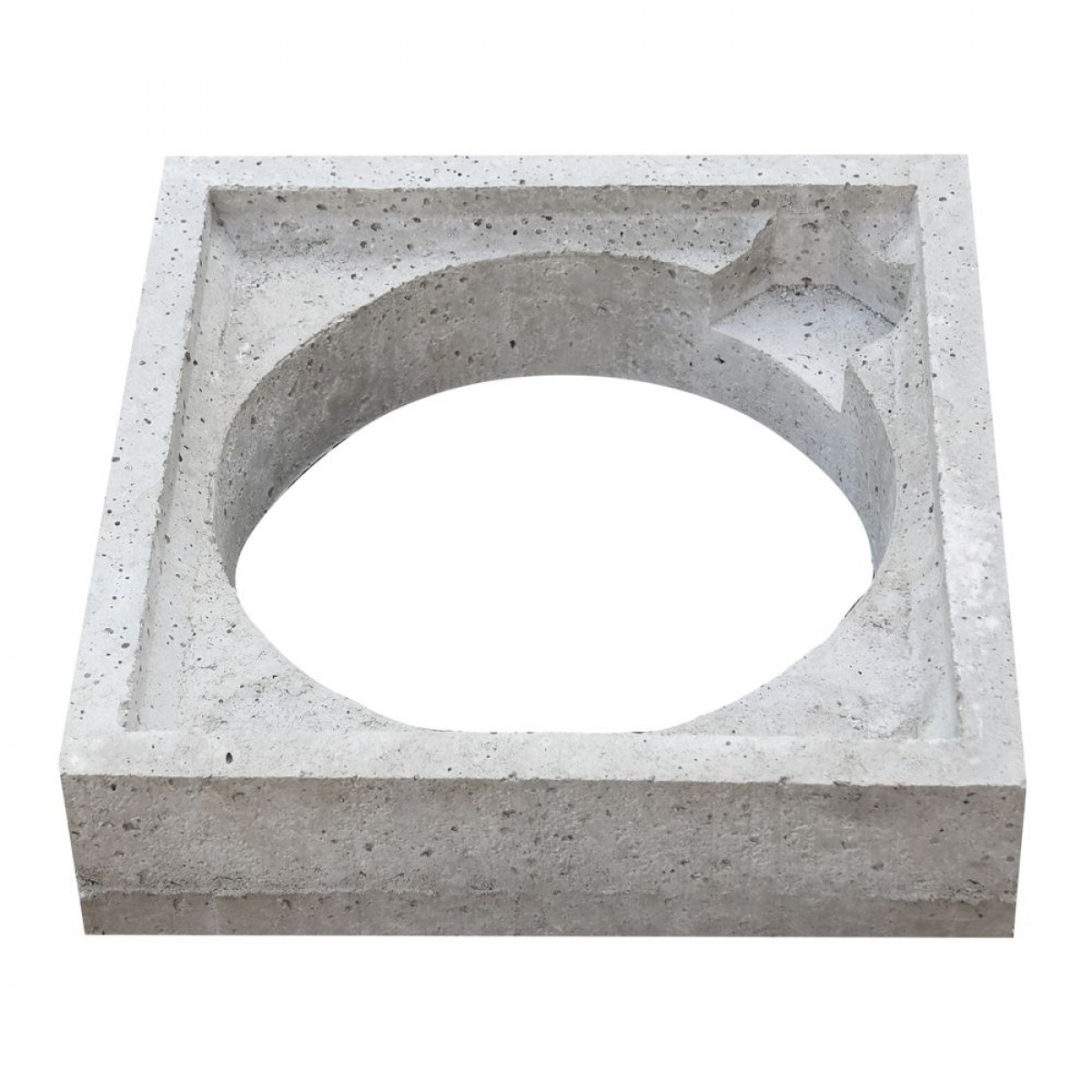 Prefab betonrand voor mm deksel kopen | Bouwkampioen