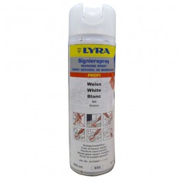 Markeerspray wit