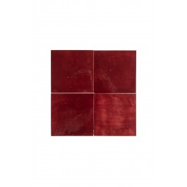 Roodkleurige marokkaanse tegels