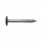 Gevelschroef RAL 8014 sepiabruin inox