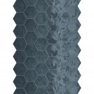 donkerblauwe hexa tegels