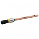 Patentpuntkwast lak 21 mm 12 mix zwart haar