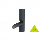 Metigla Dakgoot #15 Aanpasbare afvoervoet - Ø125/88 mm [RAL 9005]