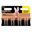 Duracell Alkaline Plus AA-batterijen