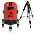 Futech MC8 HPSD kruislijnlaser [rood] + statief 300cm