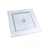 Aluminium deksel 30/30 enkel