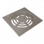 Aluminium Deksel 15 x 15 cm rond Ø125 [open rooster]