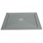 Aluminium deksel 50/50 enkel