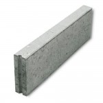 Boordsteen Beton 100 x 30 x 15 cm Grijs T&G
