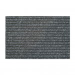 vloermat naaldvilt geribbeld 584x384mm zwart