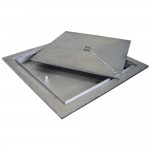 Aluminium deksel 50/50 dubbel