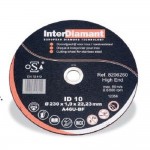 Interdiamant ID10 roestvrij staal dia 125