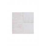 Zelliges Blanc de Fez 10x10 cm