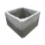 Opzetstuk beton 60 x 60 x 30 cm