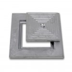 Aluminium deksel 40/40 enkel