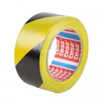 tesa® 60760 Marking Tape Geel/Zwart 33m/50mm *LAATSTE 4 STUKS*