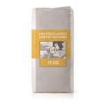 Universele 4 in 1 mortel 25 kg grijs