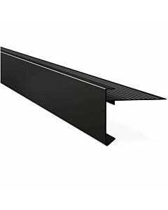 Roval Dakrandprofiel 60 x 64 mm RAL 9005 L2500 mm