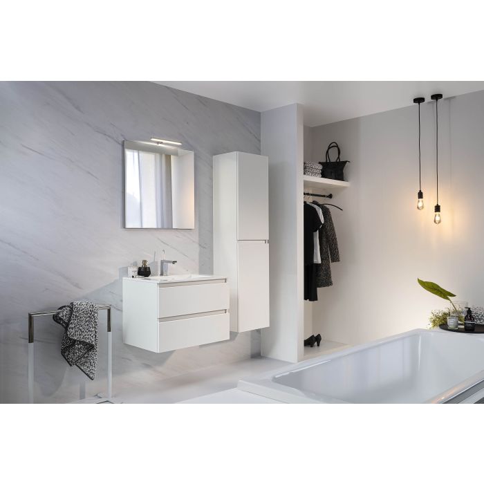 Badkamermeubel set model 2+ wit 700mm