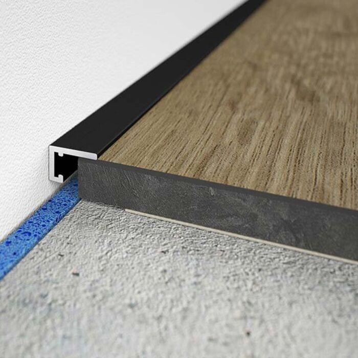 Mini-lijst plint almere zwart