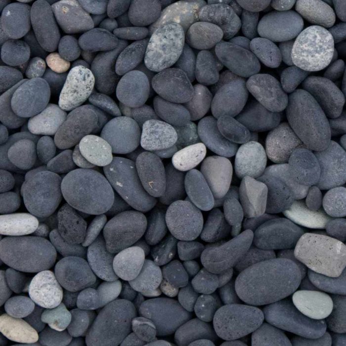 Black Pearl - Beach Pebbles Zwart