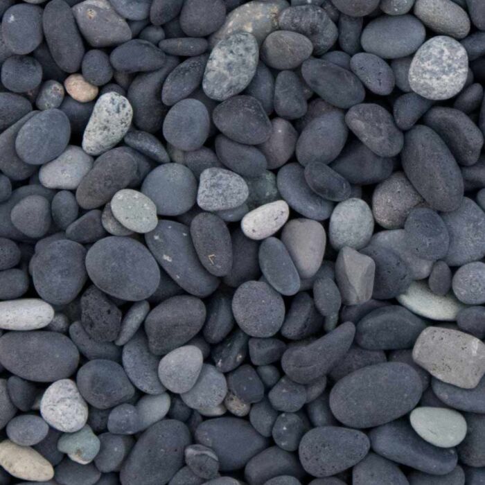 Black Pearl - Beach Pebbles Zwart