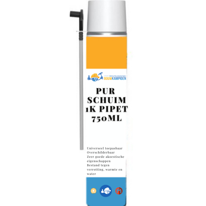 isolatieschuim 1K met pipet 750 ml