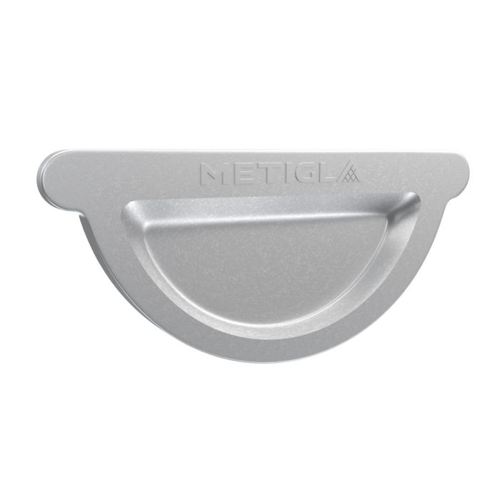 Metigla Dakgoot #1 Sluitstuk Ø125/88 mm [Alu Zinc]