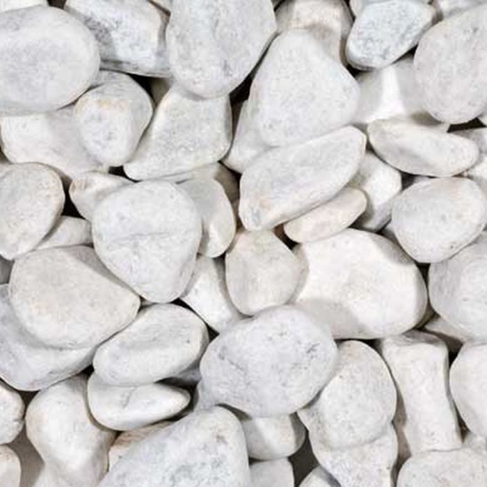 Bianco Carrara Rond 40/60 Zak 20 kg