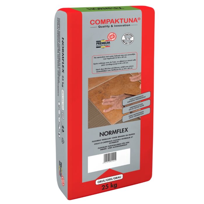 Compaktuna Normflex flexibele tegellijm