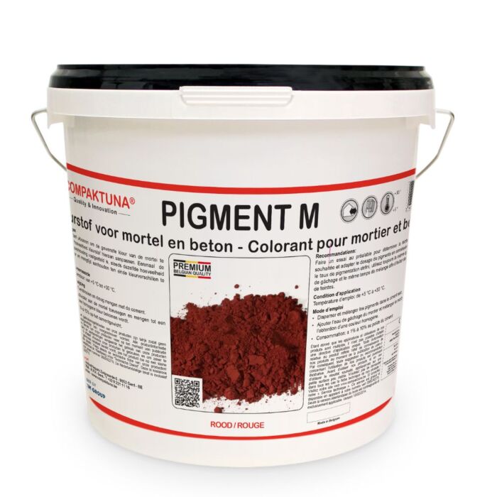 Pigment M rood (0,75kg)