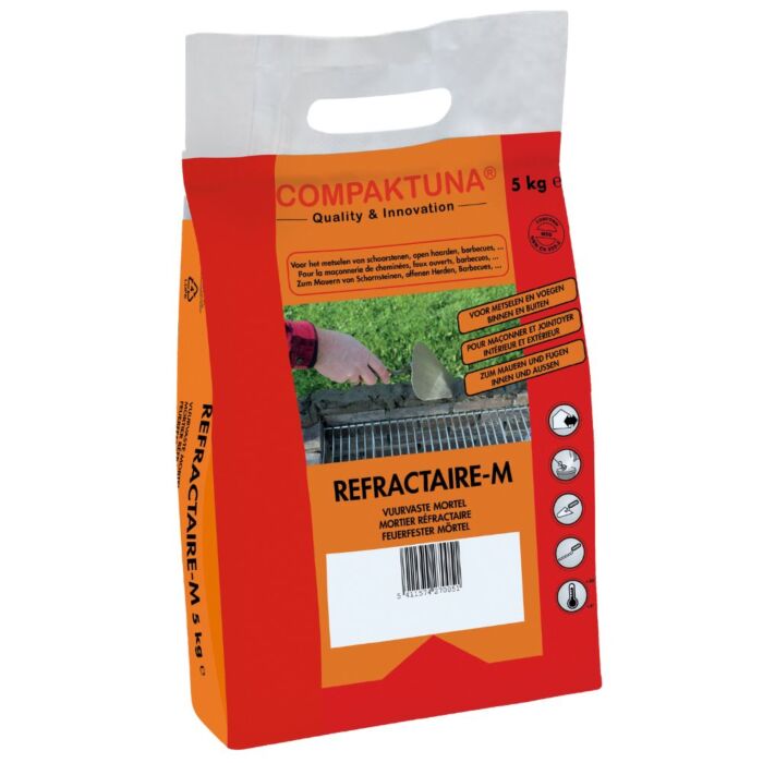 Compaktuna refractaire mix