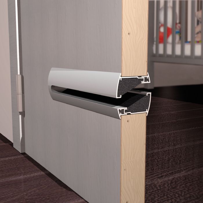 akoestisch deurrooster alu renson