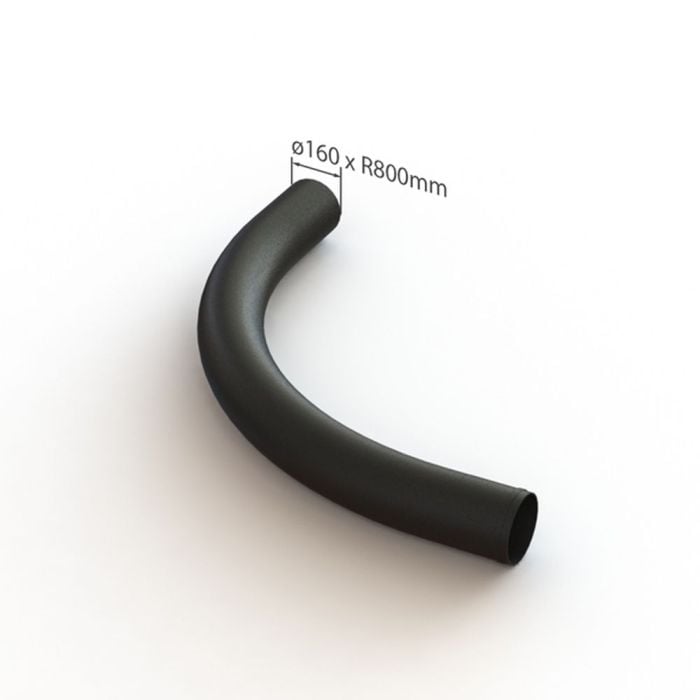 PVC Straalbocht Ø160 mm