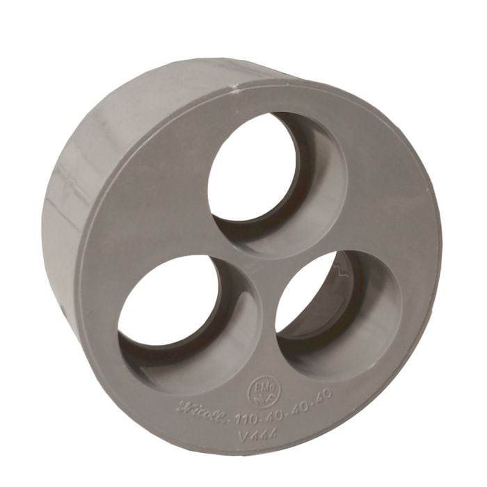 Driedubbel PVC verval