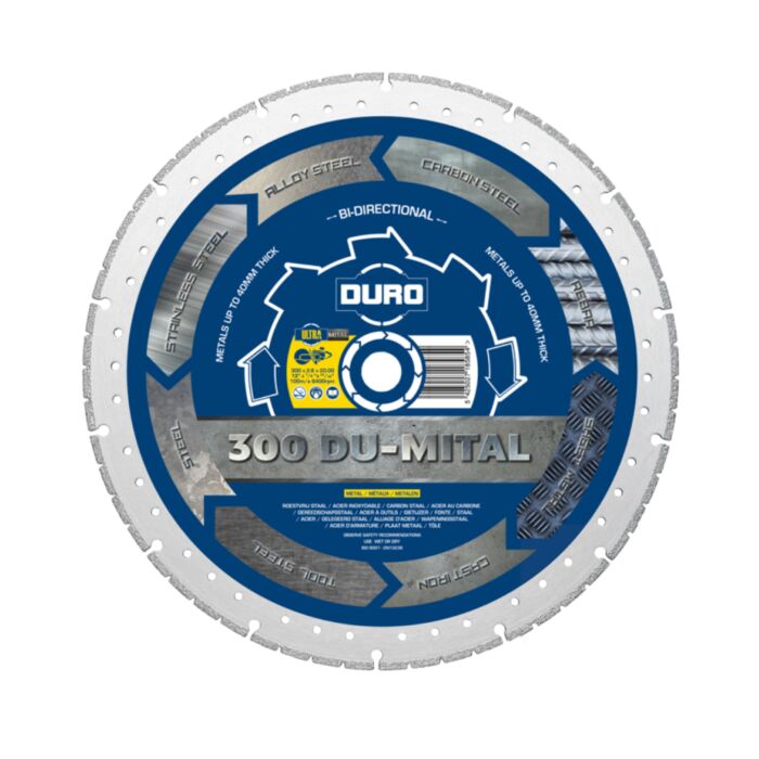 Duro Diamantslijptschijf Metaal DU-Mital Ø230