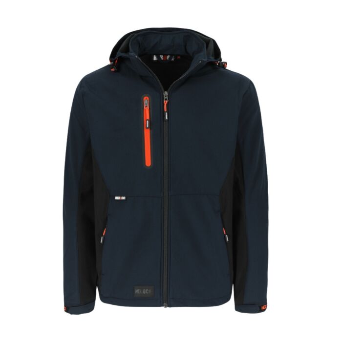 Herock Trystan Softshell jas blauw