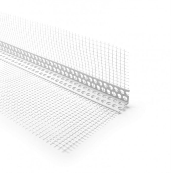 Hoekbeschermer PVC met wapening