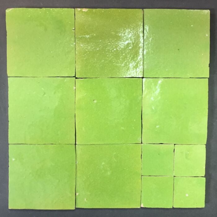 Zelliges Limon 10 x 10 cm - 1,2 m² LOT #269