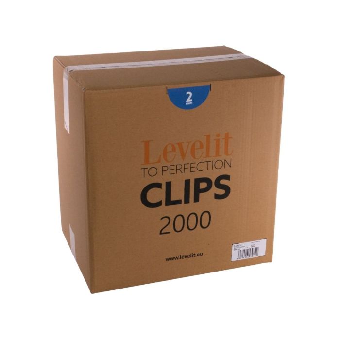 Levelit clips 2000 st 2 mm