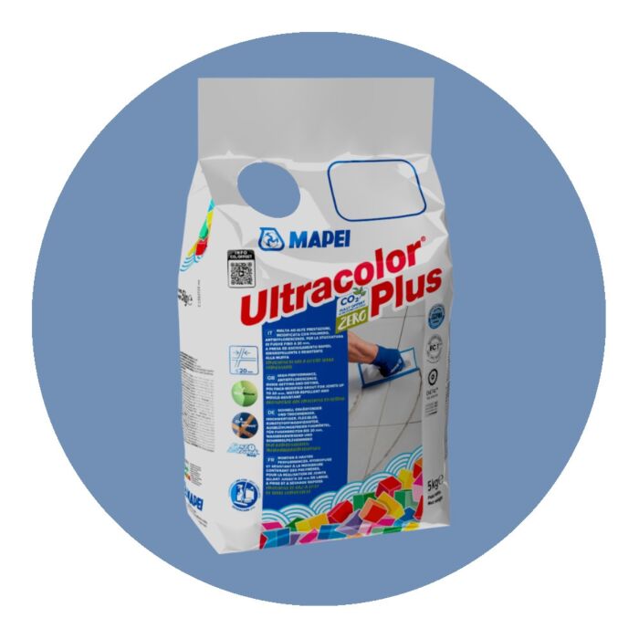 Mapei Ultracolor Plus Voegmortel 168 Azuurblauw 5 kg