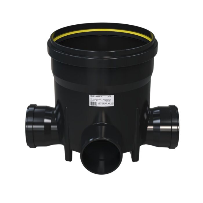 Toezichtput "type 33" diameter Ø400 mm 3 x Ø160 mm