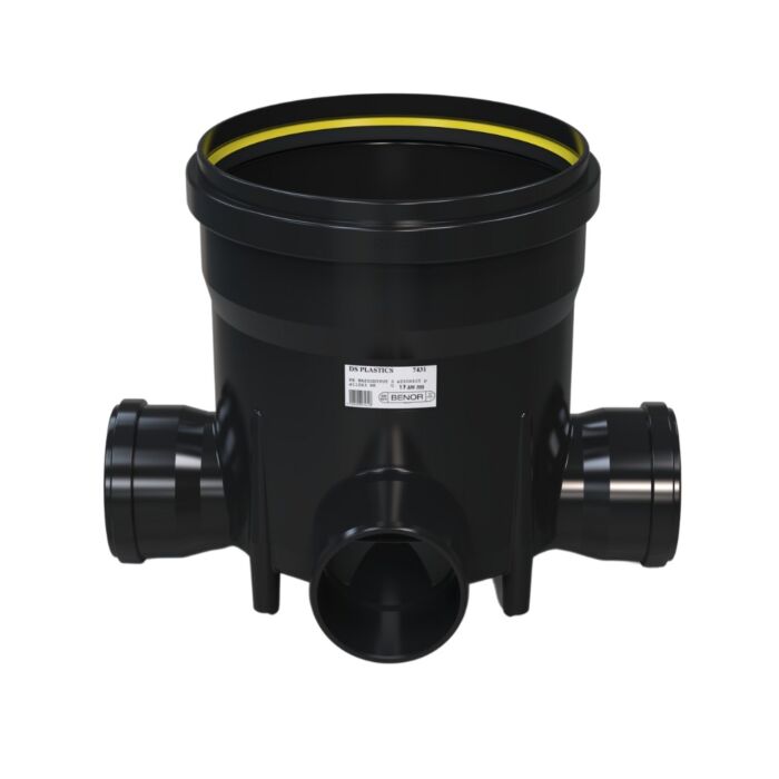 Toezichtput [PE] Ø400 / 4 x Ø160 mm