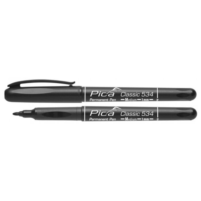 Pica Permanent Pen Medium Zwart