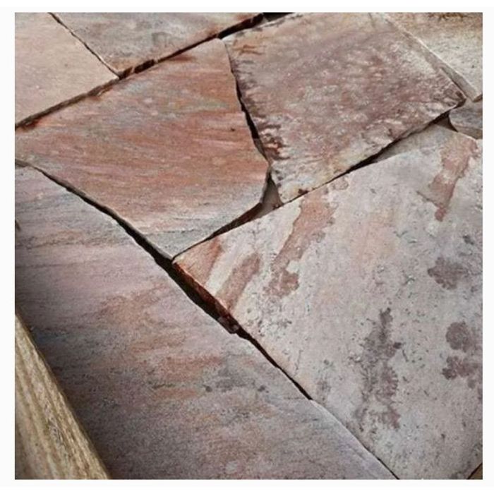Flagstones Pink 8 - 12 st per m²