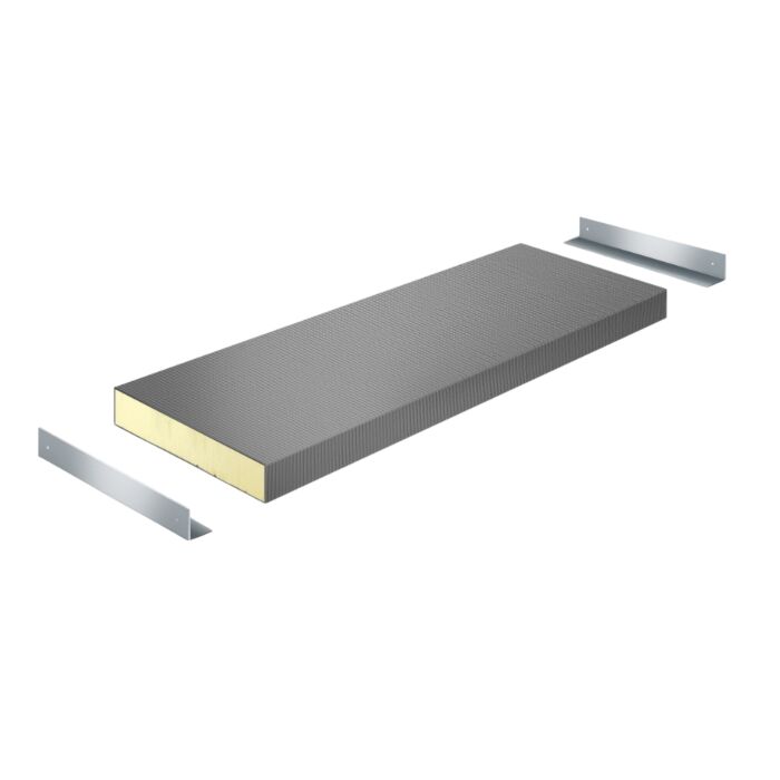 iSOX voorgevormde zitbank Plat 1200 x 80 x 380 mm kopen